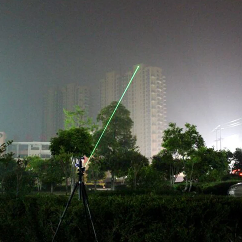 CWLASER Высокая мощность 532 нм ручной зеленый лазерный указатель (1010)