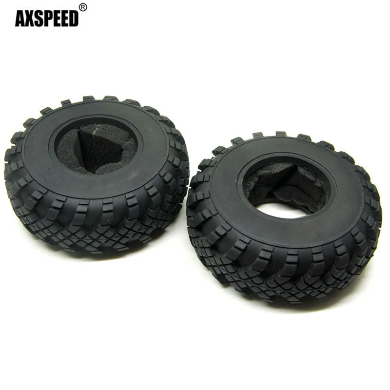 AXSPEED 1:10 RC Crawler Beadlock колеса 40 мм шины 2 дюймов для осевой Wraith TRX 4 1/10 Радиоуправляемый