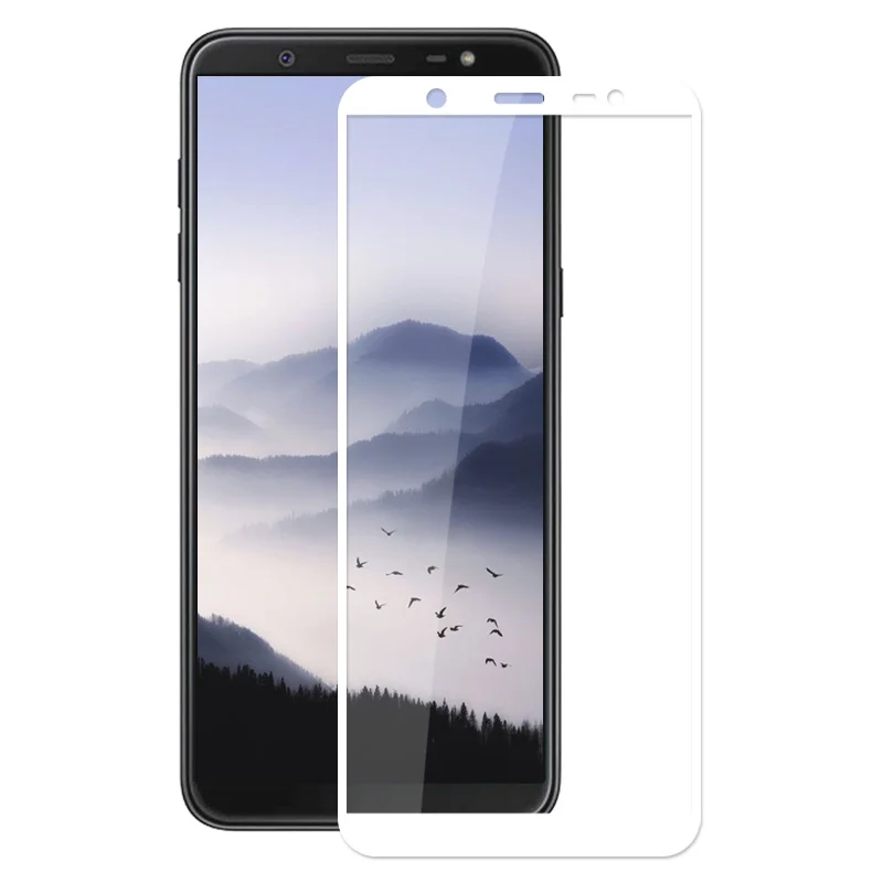 Протектор экрана для samsung Galaxy J8 2018 EU J800 полное покрытие SM J800F жесткая защита