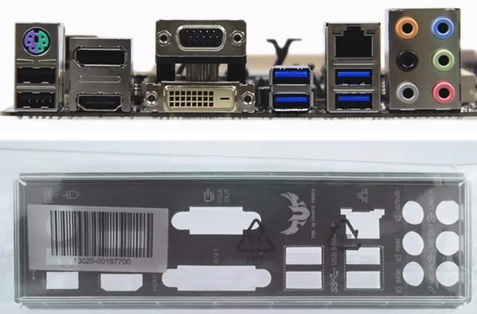

Новая задняя панель I/O для материнской платы VANGUARD B85, бесплатная доставка