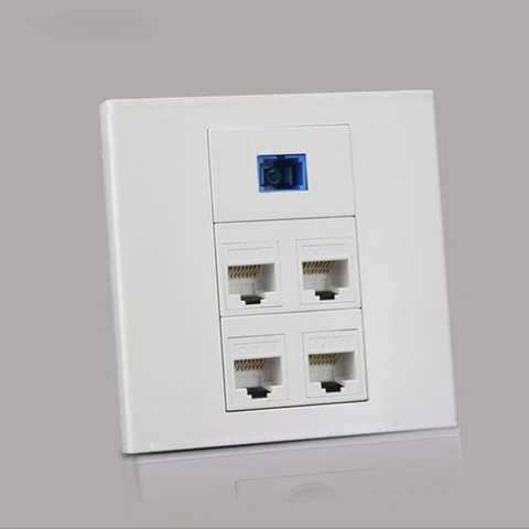Настенная панель UKITSON SC+CAT5E RJ45x2 белый
