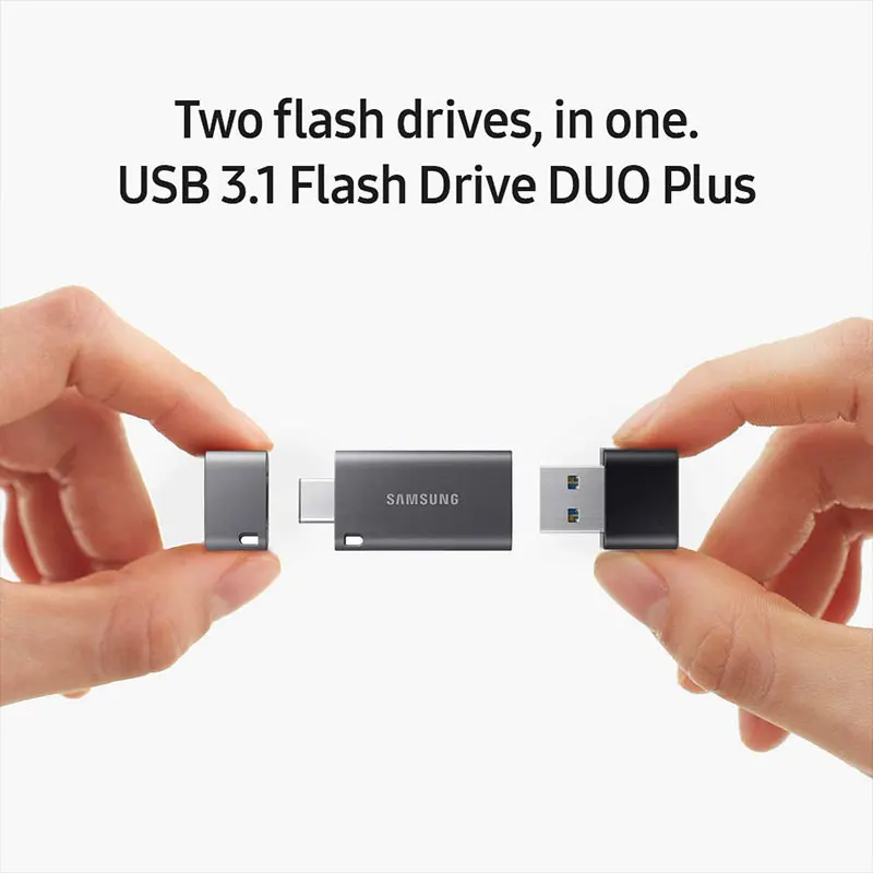 SAMSUNG USB3.1 Flash Drive Pendrive 256GB 128GB 300MB/s Metal Flash Memory Stick 64GB 32GB 200MB/s Mini Pen Drive USB Key U Disk