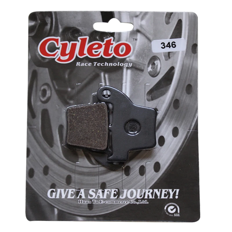 Cyleto Rear Brake Pads for HONDA CRF250R CRF 250R 04-16 CRF250X 250X 2004-2016 450 CRF450R 2002-2016 CRF450X 2005-2016 | Автомобили и