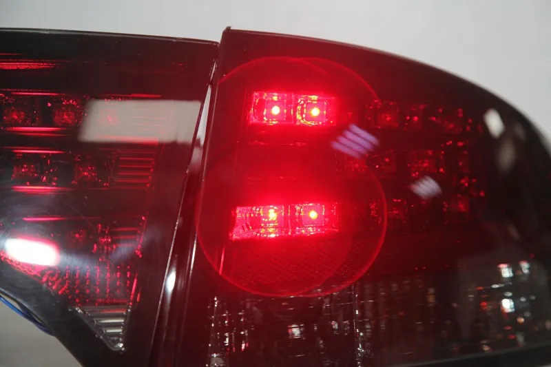 Для AUDI A4 B7 задние фонари 2005 2006 2007 2008 год бег задний свет задний дым черный