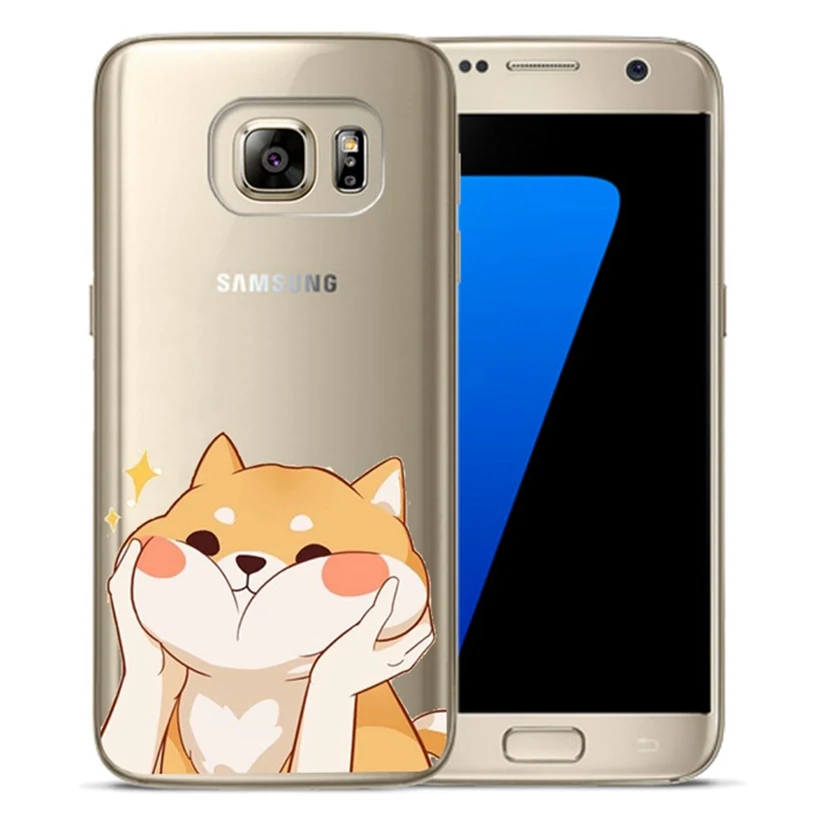 Чехол для телефона Samsung Galaxy A3 A5 2016 2017 J1 J3 J5 J7 TPU S3 S7 S9 plus Мягкий силиконовый чехол с