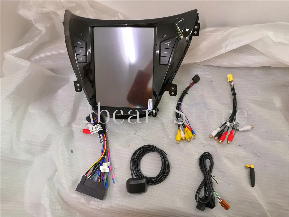 10,4 ''Tesla стиль Android 8,1 автомобильный dvd-плеер gps навигация для hyundai Elantra 2012- стерео радио PX6 CARPLAY ips HDMI