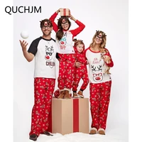 family set outfits christmas pajamas family clothing mother daughter father son pajamas printing clothes family clothing sets