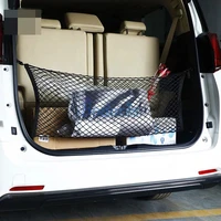 car truck storage bag luggage nets hooks organizer dumpster elastic net mesh cover for toyota vellfire alphard accessories