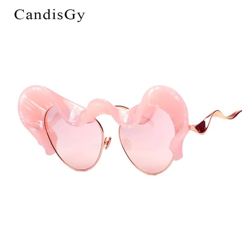 Уникальные высококачественные женские солнцезащитные очки в цветочной оправе