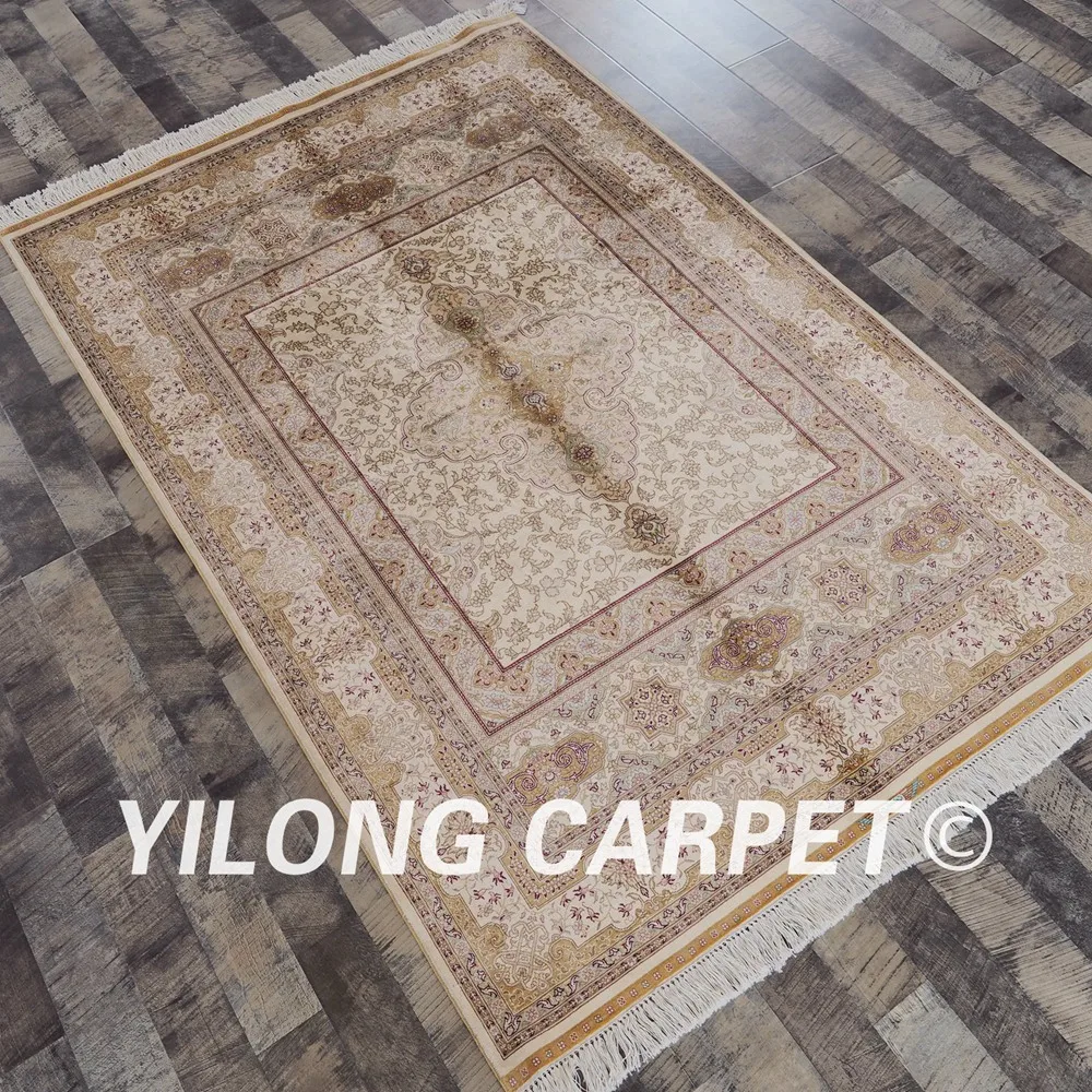 Винтажные персидские коврики Yilong 4 5 'x 6 5' для дома Классический Восточный