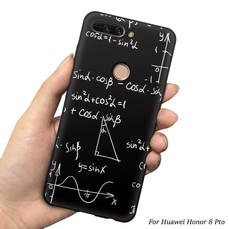9 Чехол EiiMoo чехол для Huawei Honor 8 Pro для Honor V9 3D с мультяшным принтом 3D рельефная задняя Сумка для телефона чехол для Honor 8 Pro - Цвет: 9