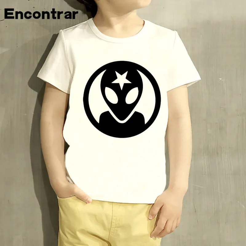 Детская футболка CuteCute Little Alien повседневные топы с короткими рукавами для