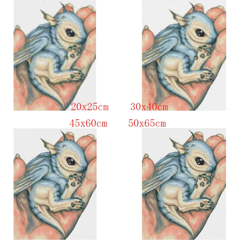All Diamond Embroidery 5D DIY Paintings Cross Stitch Hands Animals Images Mosaic Home Decoration AQT21 | Дом и сад