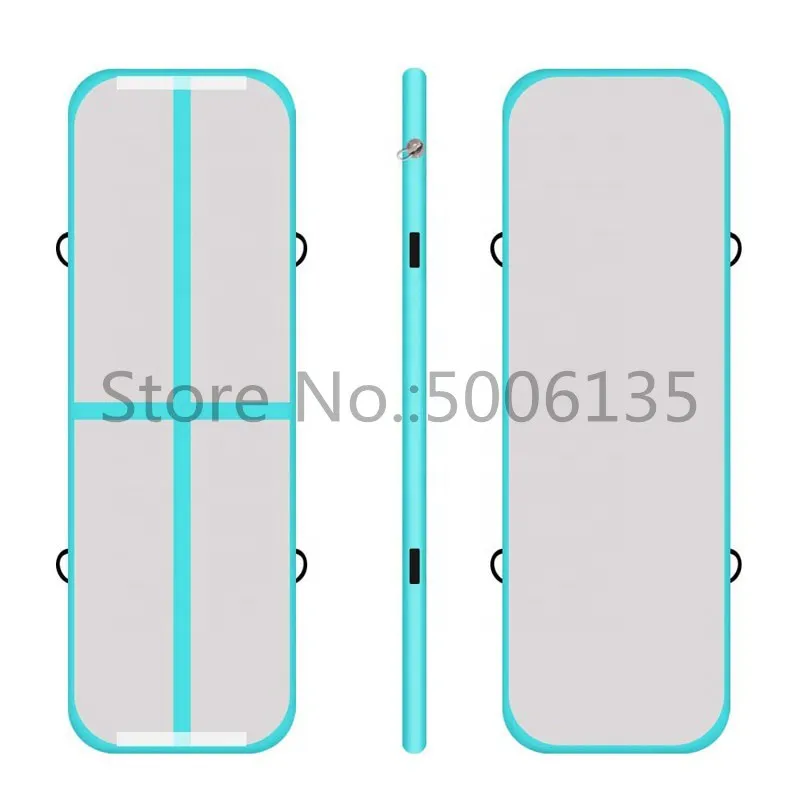 Mintgreen 10 м, голубой надувной гимнастический воздушный трек для детей - Цвет: Mintgreen