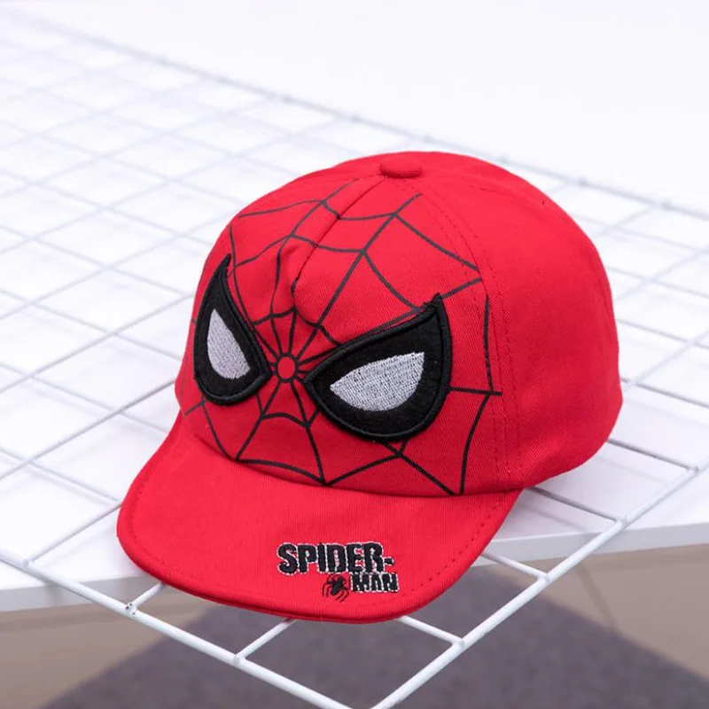 Doitbest от 1 до 4 лет Spiderm весенние детские бейсбольные девочки-Мальчики Мягкие козырьки Snapback регулируемая детская хип-хоп шляпа-Панама