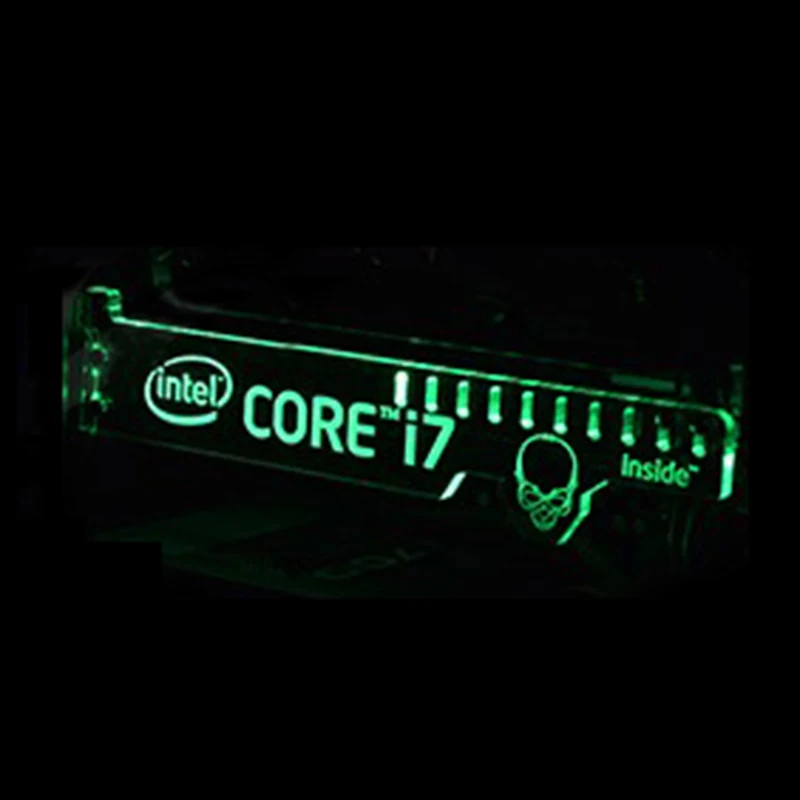 Новая Белая светодиодная расширенная версия для CORE i7 внутренняя светящаяся