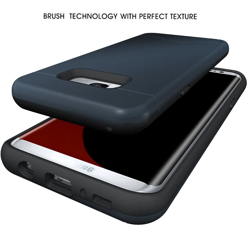 HYSOWENDLY Чехлы для samsung Galaxy S7 S7edge S8 S8Plus S9 S9Plus охватывает полный охват Heavy Duty