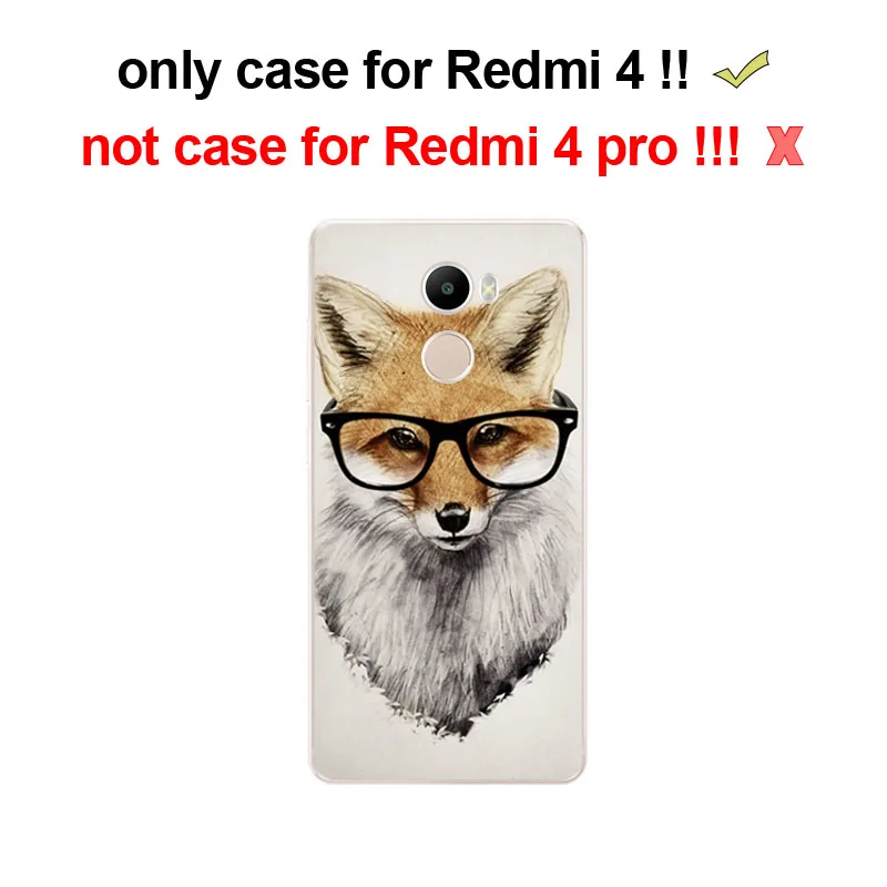Мягкий гелевый Чехол из ТПУ для мобильного телефона Redmi4 16 ГБ xiaomi redmi 4 силиконовый
