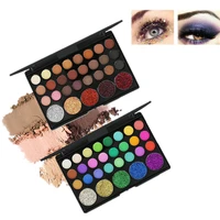 new natural fashion matte pearl makeup eyeshadow palette luminous glitter eyeshadow shimmer cosmetics 29 colors in one case eyes