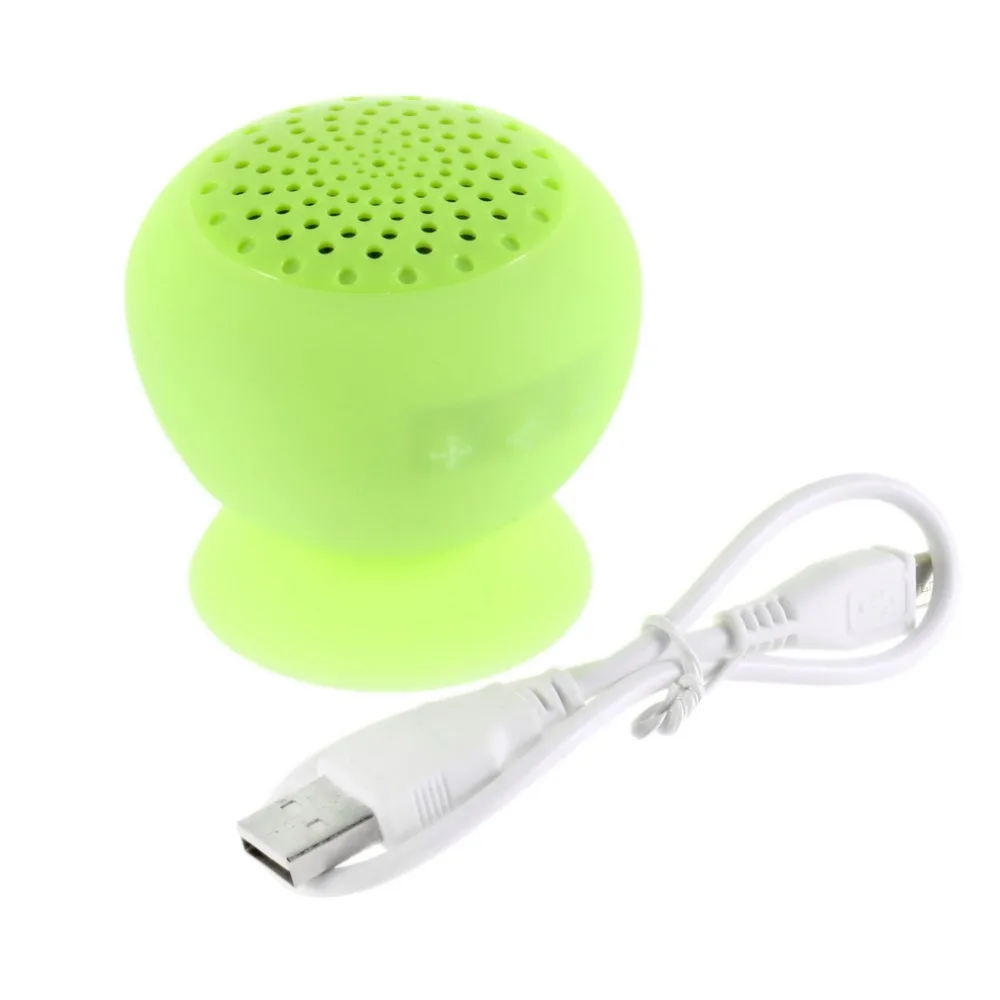 1x Гриб Мини Беспроводная связь Bluetooth Speaker waterdichte siliconen присоски громкой связи