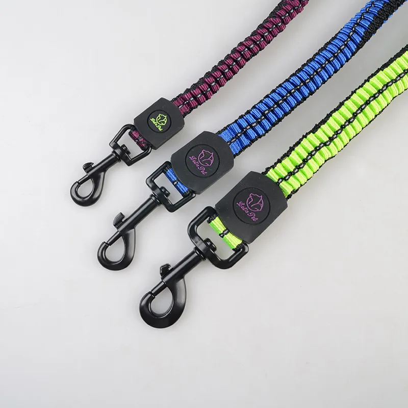 Retractable Double Dog Leash reflective Two Dogs leash rope Tangle Couple safe belt For Walking &amp Training | Дом и сад