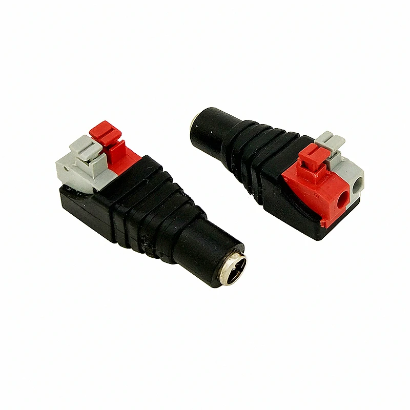 Женщина + Мужчина DC гнездо Разъем Питания Адаптер Коннектор переходники для