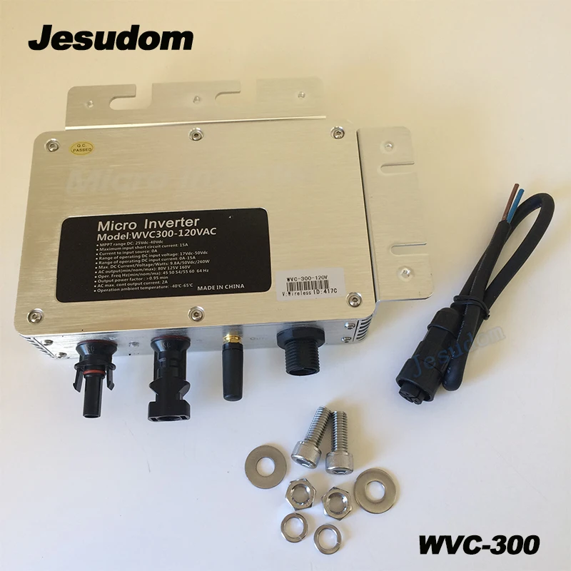 300 Вт 400 микро сетевой инвертор входной DC22V 50V AC230V110V водонепроницаемый солнечный с IP65 сеткой|tie inverter|grid connected