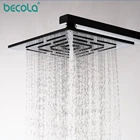 12 дюймов (30 см) квадратная насадка для душа из нержавеющей стали. Лейки для душа 556 отверстий (без душевой лейки)