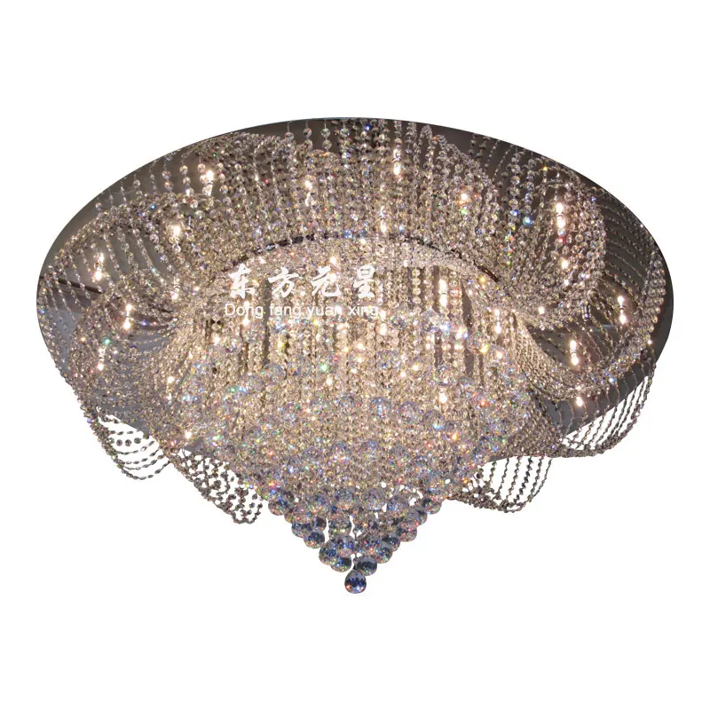Хрустальная Люстра Светодиодная лампа для гостиной спальни Dia100 * H50cm|crystal chandelier