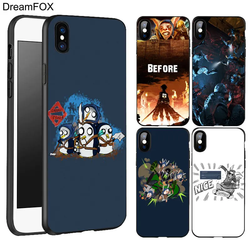 DREAMFOX K067 Dota 2 Meepo Black Soft TPU Silicone Case Cover For Apple iPhone 11 Pro XR XS Max X 8 7 6 6S Plus 5 5S 5G SE |