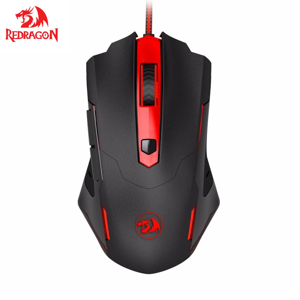 Мышь игровая Redragon с подсветкой 7 кнопок 7200 DPI | Компьютеры и офис