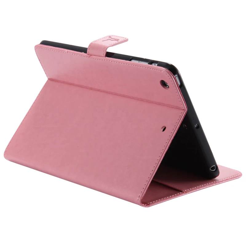 Чехол для планшета Apple Ipad Mini 1 2 3 Роскошный кожаный бумажник с кошкой Магнитный