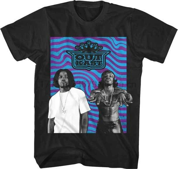 OUTKAST волнистые фото Мужская футболка | одежда