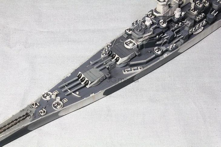 1/700 масштаб США ВМС линкор BB-63 USS Миссури комплект модели корабля игрушка