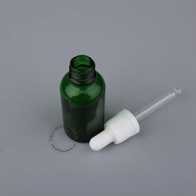 A + 10 шт отличные 30 мл стеклянные бутылки эфирного масла 30cc/1oz зеленая капельница