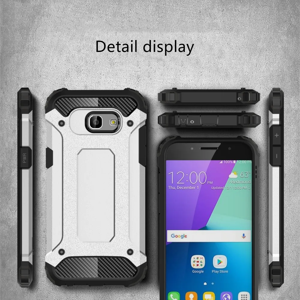 Durable Armour PC+TPU Phone Case For Samsung Galaxy A5 2017 sport ShockProof protective phone case a5 |
