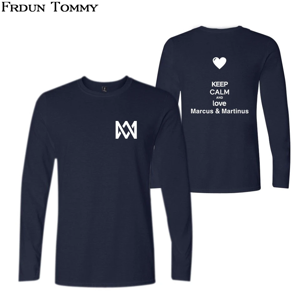 Marcus &amp Martinus LIKE IT Long Sleeve T-shirt Kpop Casual New Style College Unisex Autumn Plus Size Clothes | Женская одежда