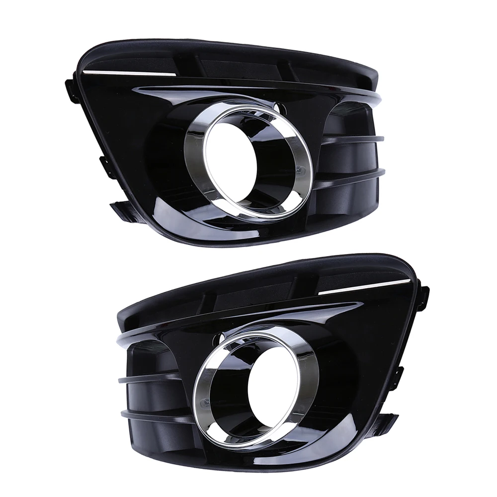 Fit For Audi Q5 8R0 13-15 Front Bumper Lower Side Fog Light Grill Set
