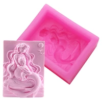 girl baby silicone mould chocolate cake mold soap mold candy mold cookies
