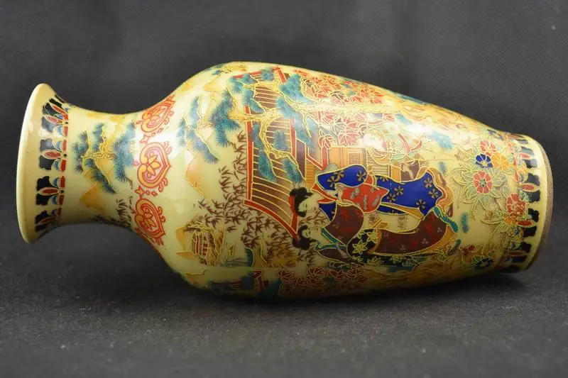 Старый коллекционный декорированный фарфор ручной работы большой дюбель для