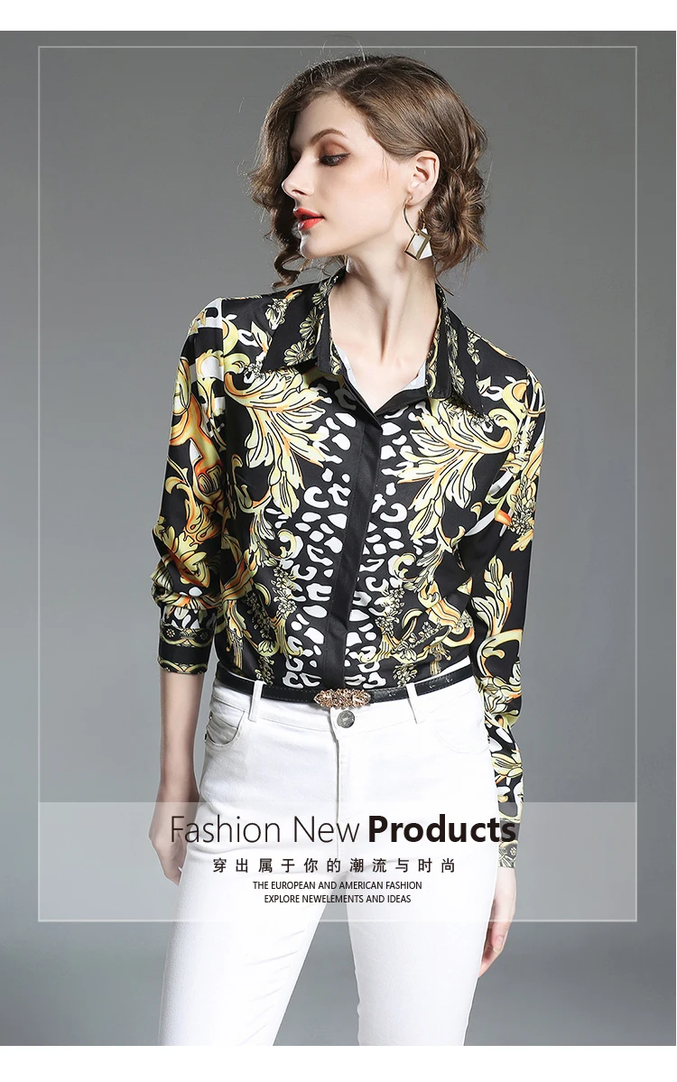 Женская блузка с длинным рукавом модельная винтажная элегантная повседневная