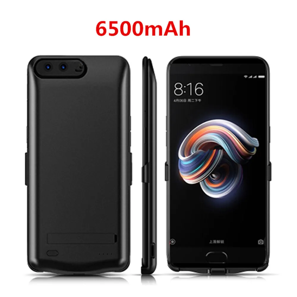 Внешний аккумулятор NTSPACE 6500 мАч Зарядные чехлы для Xiaomi Mi Note 3 чехол батареи