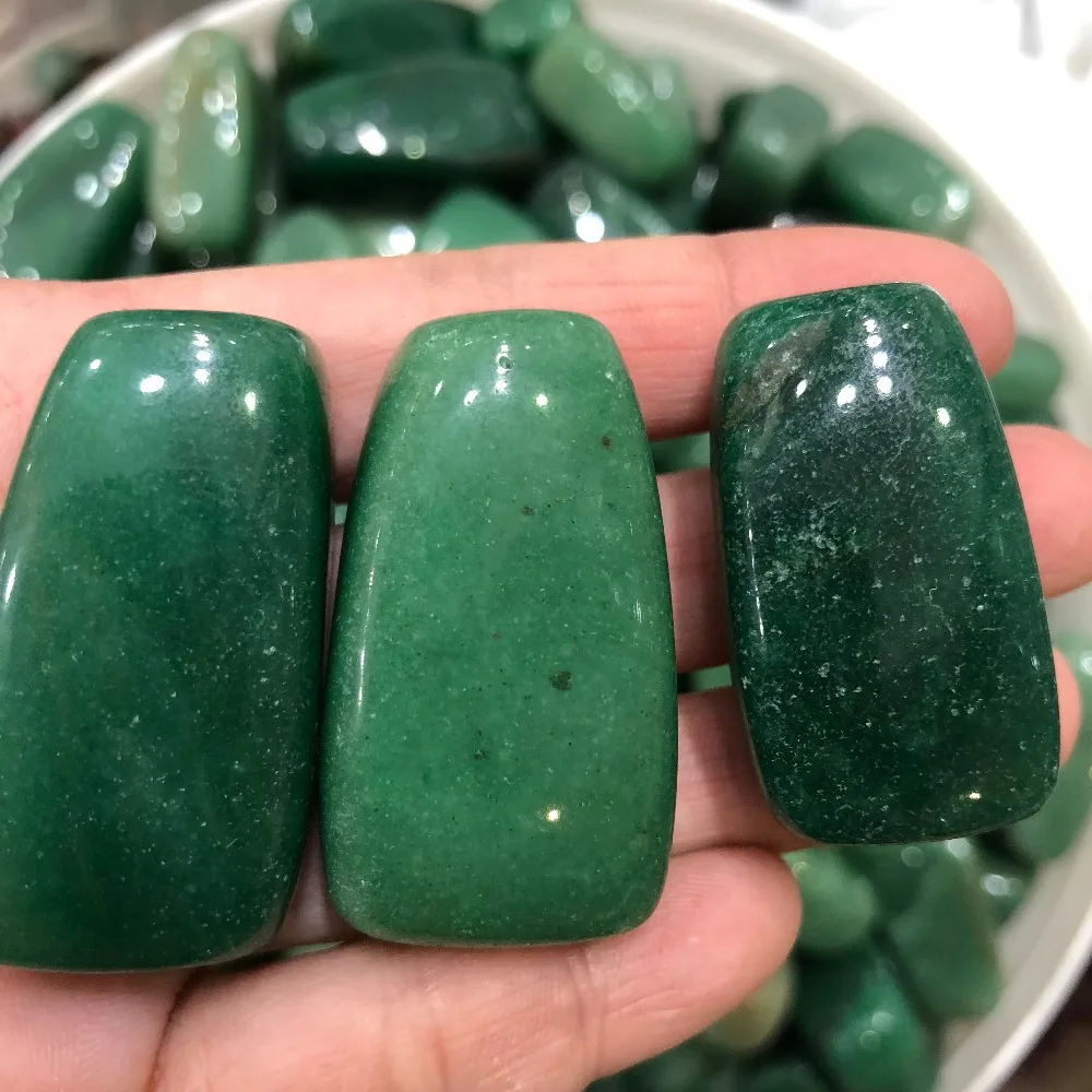 3 шт., зеленые камни с авантюрином для самостоятельного изготовления ювелирныхизделий, подвески с розовым кристаллом