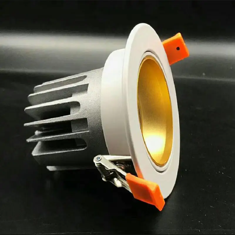 

dimmable 12W Recessed LED downlight COB LED Spotlight LED ceiling lamp AC110V /AC240V Free shipping