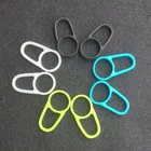 4 универсальных силиконовых зажима для наушников крючок для наушников ушной крючок для наушников Вешалка для универсального силиконового рога спортивный ушной крючок