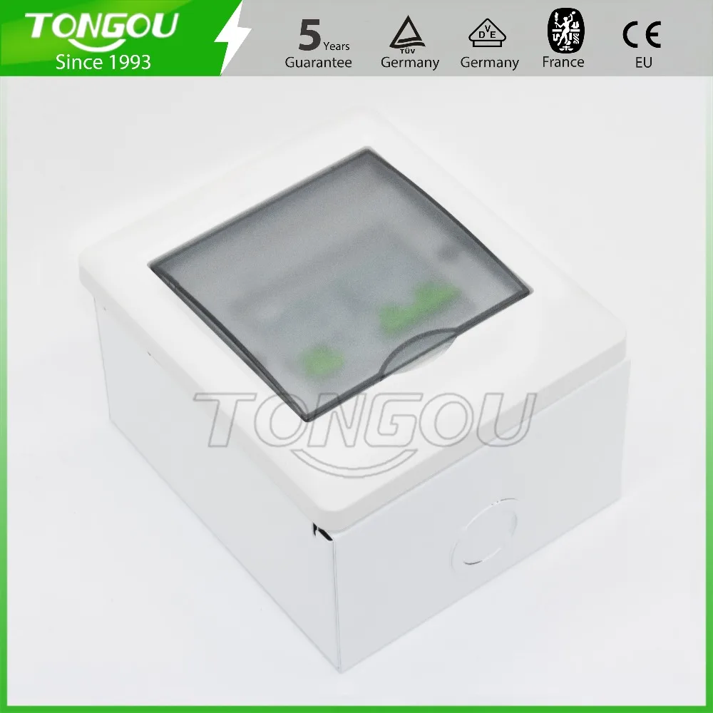 2 4 сторонняя металлическая распределительная коробка потребительский блок 63 А 2P