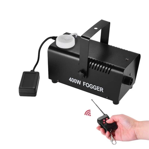 400W Fog Machine 1500 Вт противотуманная машина/беспроводной пульт дистанционного управления дымовая машина/Профессиональный 1500 Вт Fogger для свадьбы, дома, вечерние, для сцены, DJ оборудование - Цвет: 400W Fog Machine