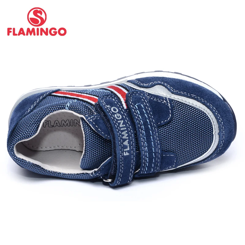 Фламинго Новое поступление 2017 года Весна и осень Кроссовки для мальчика модные