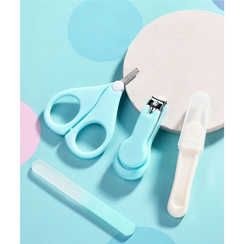 4 шт./коркорт. Инструмент для дизайна ногтей младенцев безопасная машинка стрижки