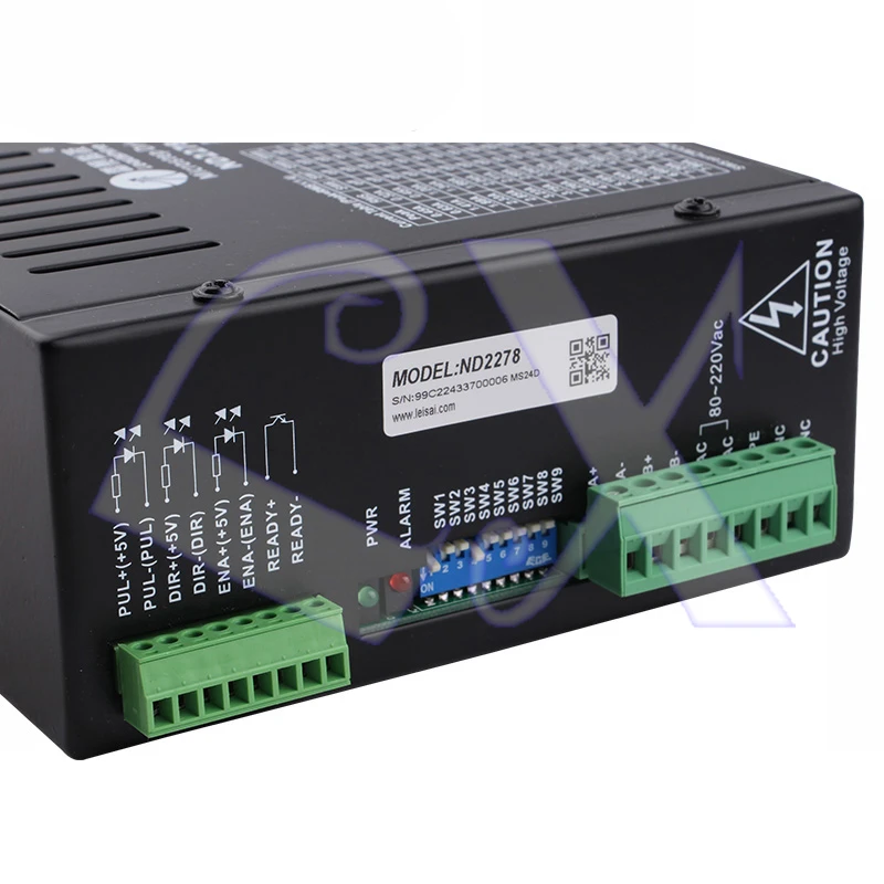 2-фазный Драйвер шагового двигателя Leadshine ND2278 NEMA34 NEMA42 80-86/110 В переменного тока а